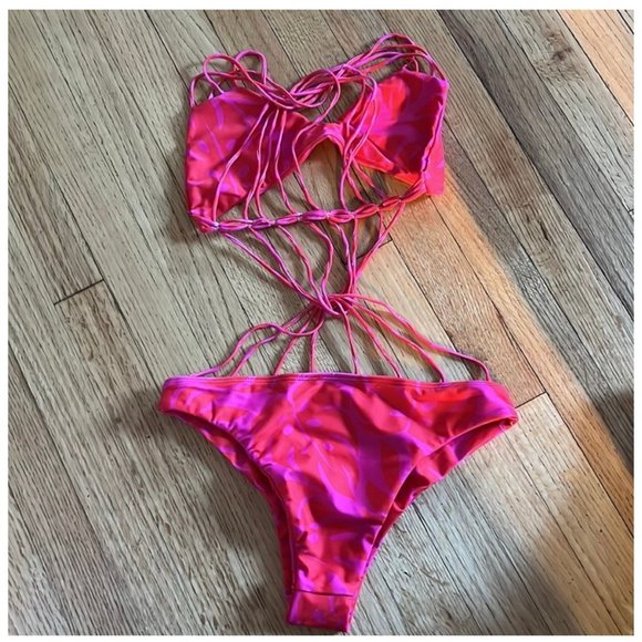 New Mikoh Seychelles Monokini One Piece swimsuit - Picture 4 of 5